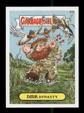 2015 TOPPS GARBAGE PAIL KIDS STICKERS #87B DIRK DYNASTY