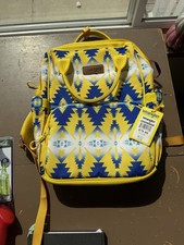 WRANGLER AZTEC Yellow PATTERN PRINTED BACKPACK UNISEX