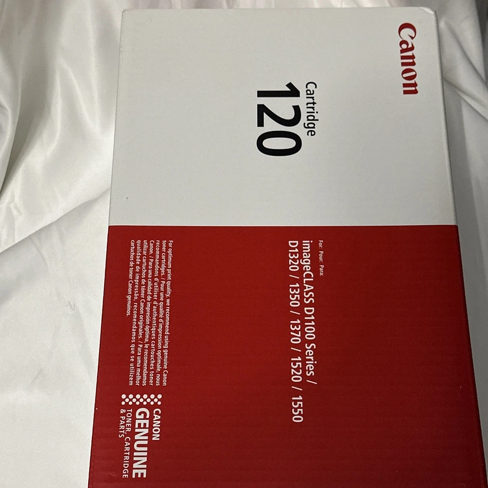 Cartucho de tóner estándar genuino auténtico OEM Canon TC120 - 2617B001AA - negro Foto 3 de 4