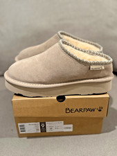 Bearpaw Comfort Martis Women's Indoor/outdoor Slippers - 3038w Mushroom Sz 9