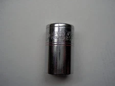 GORDON SHFFIELD ENGLAND 1/2" DRIVE SOCKET 3/8 WHITWORTH 7/16 BSF