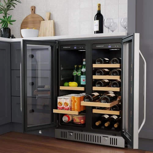 EdgeStar CWB1761FD 24"W 18 Bottle Capacity and 47 Can Capacity - Stainless Steel - Picture 3 of 12