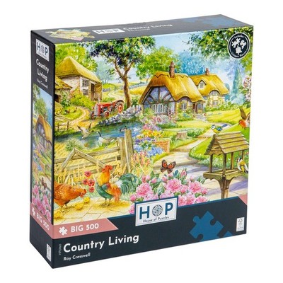 Das Haus der Puzzles, Landleben, großes 500-teiliges Puzzle
