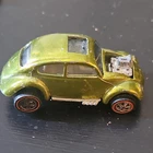 Vintage 1967 Hot Wheels Redline Custom Volkswagen VW Toy Car