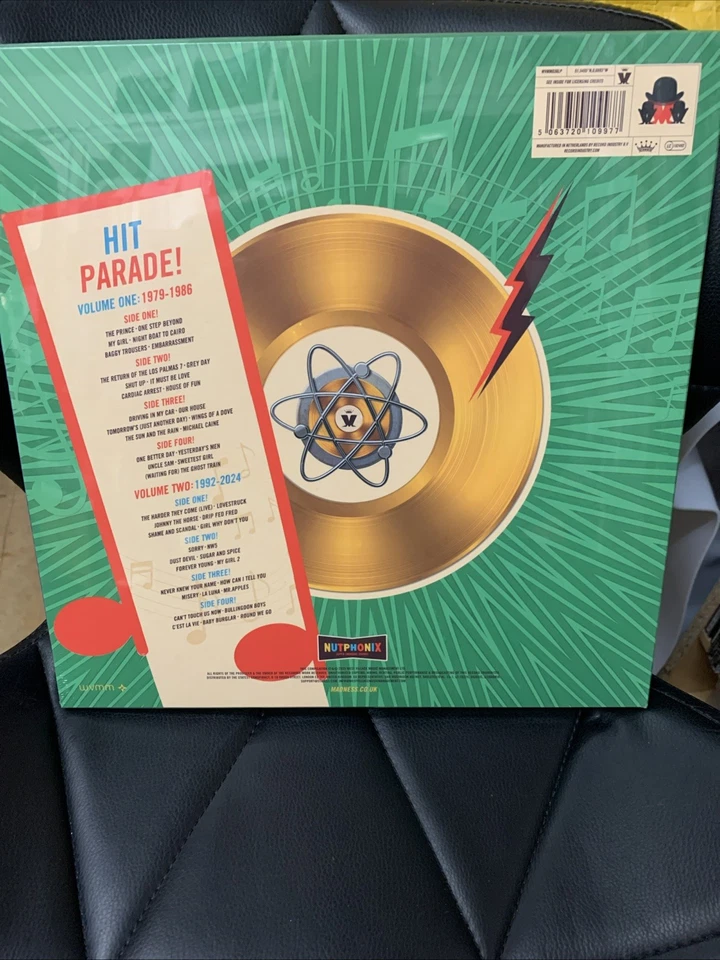 Madness - Hit Parade Boxset (Colour 4LP) [VINYL] SEALED! - Image 3 of 3