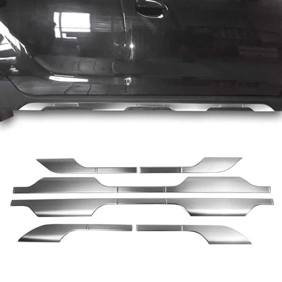Garniture Baguette de porte latérale pour Dacia Duster 2018-2024 inox Brossé - Photo 1/4