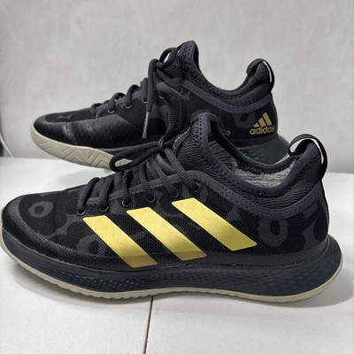 Adidas Marimekko Defiant Generation W Tennis Shoes H69209 Black Gold Women 7