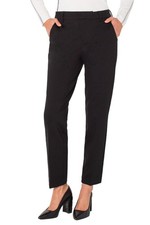 Liverpool Los Angeles Kelsey Pants Womens 8X29 Black Stretch Straight Leg DAC252