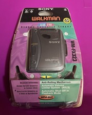 Sony Walkman WM-FX323 AM/FM Portable Stereo Cassette Player Black NEW OTHER READ