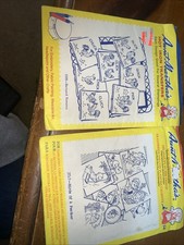 Aunt Martha's HOT IRON TRANSFERS Cross Stitch 3747  3305 Nip