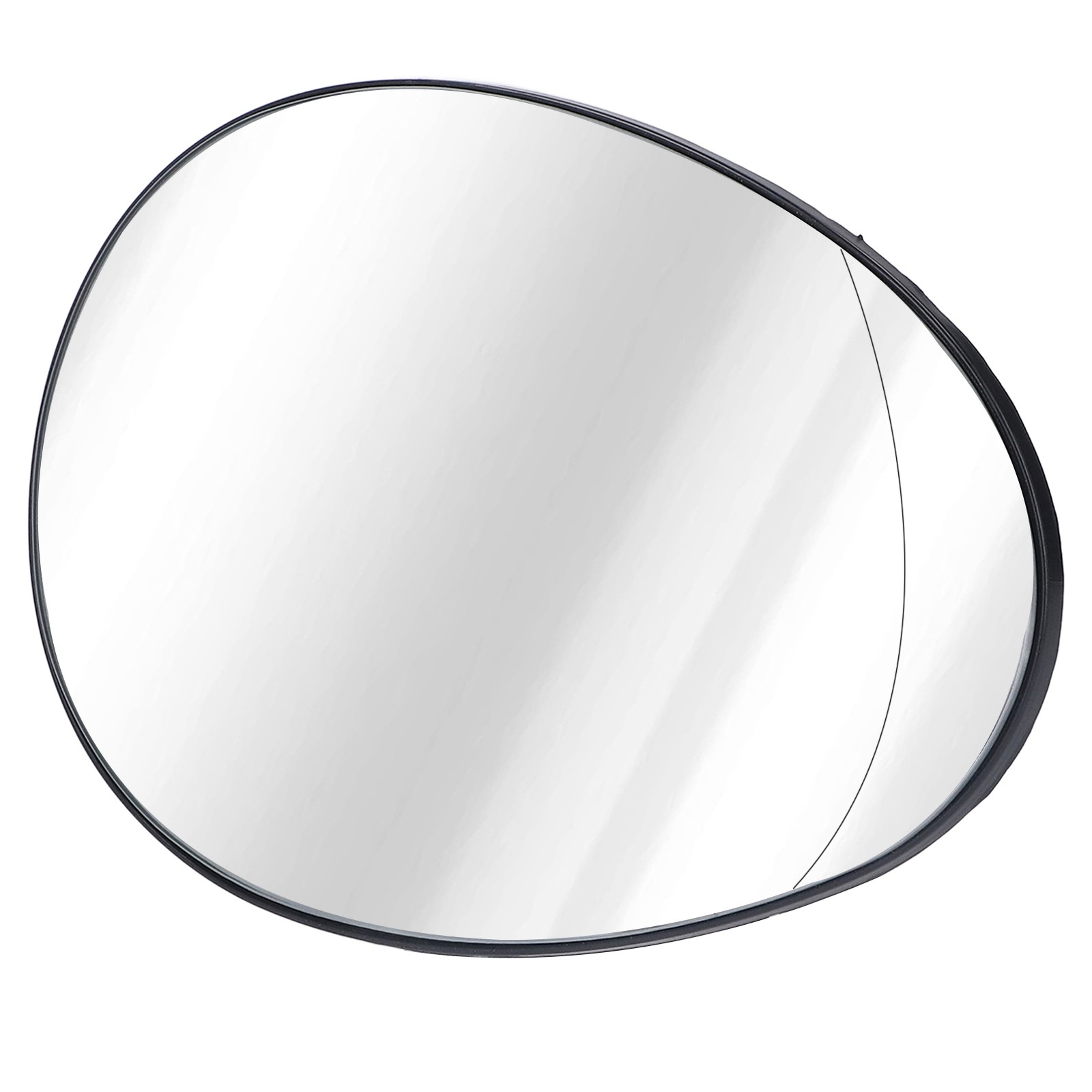 Side Wing Mirror Glass Heated Rearview Mirror Glass For R55 R56 R57 R58 R