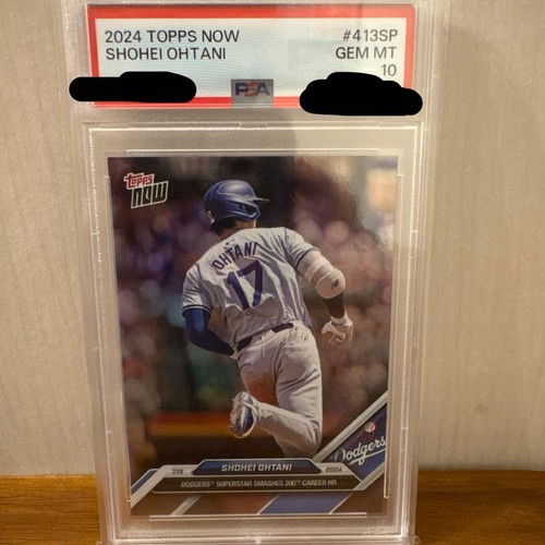 2024 Topps Now Shohei Ohtani #413SP PSA 10 Rainbow Foil