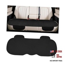 Osilly Car Back Seat Cover, Anti-Slip Long Vehicle Rear Bench Protectors Black