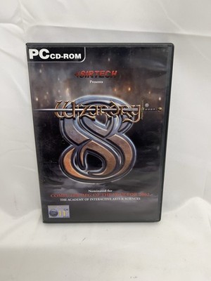 WIZARDRY 8 VIII Pc Cd Rom nm RPG - SCHNELLER VERSAND