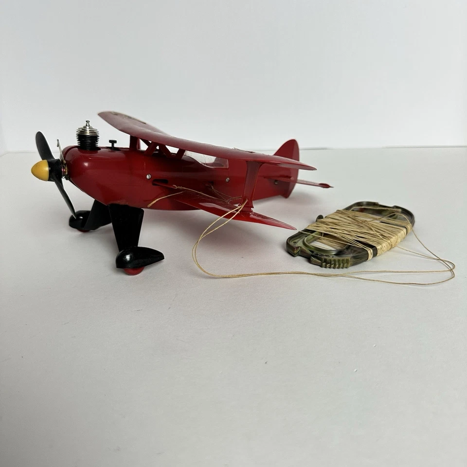 Vintage Cox Red Baron .020 Motor a Gás Mini Acrobacias Modelo Avião com Caixa - Imagem 2 de 4