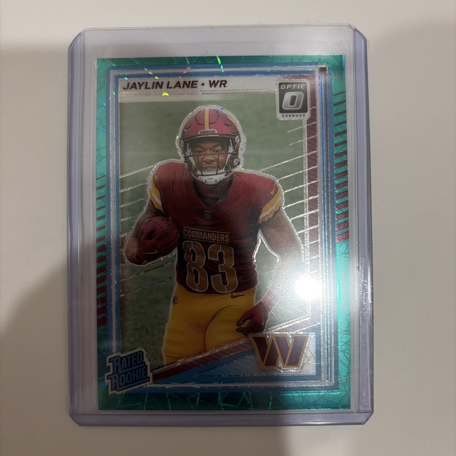 2025 Donruss Optic #249 Jaylin Lane Teal Velocity Rated Rookie Case Hit 🔥