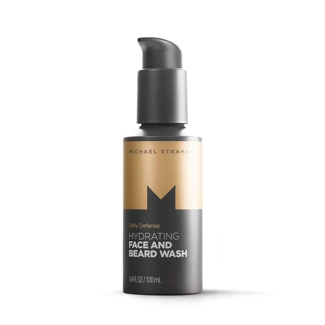Michael Strahan Daily Defense Face & Beard Wash 3.4 fl oz All Skin Types 16z