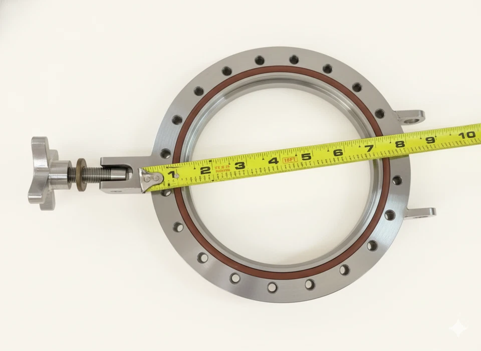 Kit de puerta y viewport de acceso rápido Conflat 8" CF (DN160) Foto 2 de 4