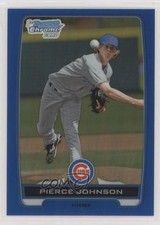 2012 Bowman Draft Chrome Picks Blue Refractor 48/250 Pierce Johnson #BDPP4 4r3