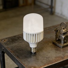 Extra Large 60W LED Bulb E40 Base 4800 Lumens Cold White 263mm Bright Lamp