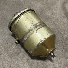 Porsche 356 912 H-filter Oil Filter Canister Complete W Fittings Fram Mann Porsche 356 912 H-filter Oil Filter Canister Complete W Fittings Fram Mann