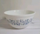 Vintage Pyrex Colonial Mist White with Blue Nesting Bowl 1.5L  #402