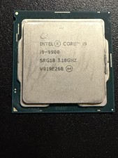 Intel Core i9-9900 Desktop Processor 8 SRG18 3.1 GHz Cores up to 5.0GHz LGA1151