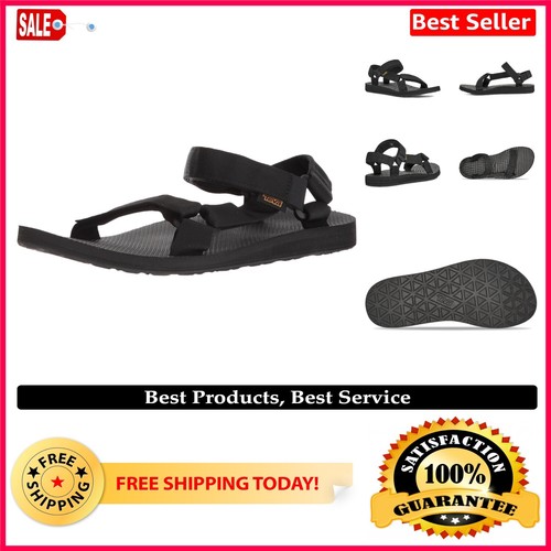 Durable Men's Sandals with Odor-Resistant Treatment and Traction Outsole