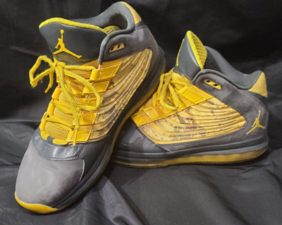  Best Price RARE  2011 Jordan Big Ups SZ 12 Anthracite Varsity Maize 467893-009 