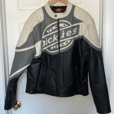 Vintage Dickies Leather Riding Jacket | eBay