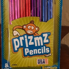 Vintage FOOHY PRIZMZ PENCILS Pack of 8 NEW Real Wood No.2 USA 2004