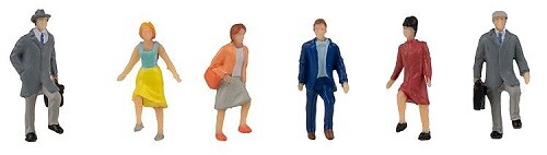 Faller 151626 - 1/87 / H0 Stair-Climbing People - New