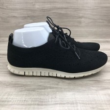 Cole Haan Sneakers Womens 8B Zerogrand Black Mesh Lace Up Shoes