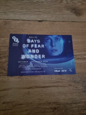 TNEWM29 ADVERT 5X8 SCI-FI: DAYS OF FEAR AND WONDER