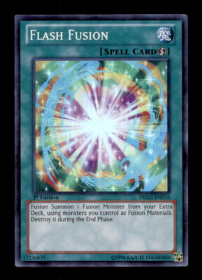 Yu-Gi-Oh! Flash Fusion Super Rare – (DRLG-EN016) Dragons Of Legend 1st Edition Sammelkarte