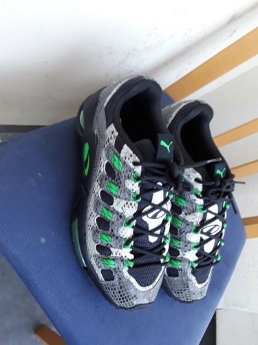 mens black trainers size 7.5