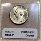 Exceptional  BU 1938 P Washington Quarter - Excellent BU Condition