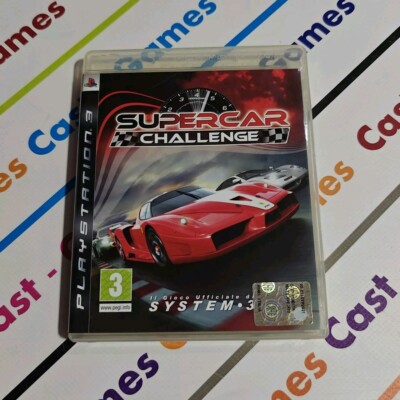 PS3 SUPERCAR CHALLENGE SONY PLAYSTATION 3 PAL ITALIAN