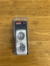 Delta Genuine RP19659 Clear  Chrome Replacement Button Set Bathroom Faucet
