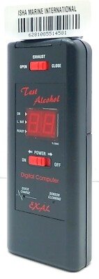 NEXZ　トモヤ① EXAL EX-1008 ALCOHOL TEST METER DIGITAL COMPUTER 4581 for