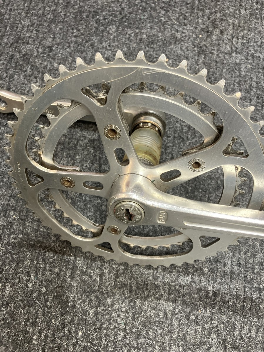 Vintage Sugino / Fuji Double Crankset Forged 171mm G-2 52 Vintage Sugino / Fuji Double Crankset Forged 171mm G-2 52