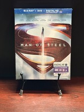 Man of Steel Blu-Ray/DVD MINT/EXMT Slipcover Included
