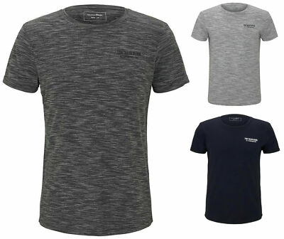 TOM TAILOR DENIM Herren Melange T-Shirt