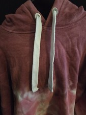 Calvin Klein Women's Tie Dye Crop Hoodie Sweatshirt SIZE XL