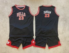 Youth Jordan Jersey Shorts Chicago Bulls Kids Basketball 2T thru Boys 14-16