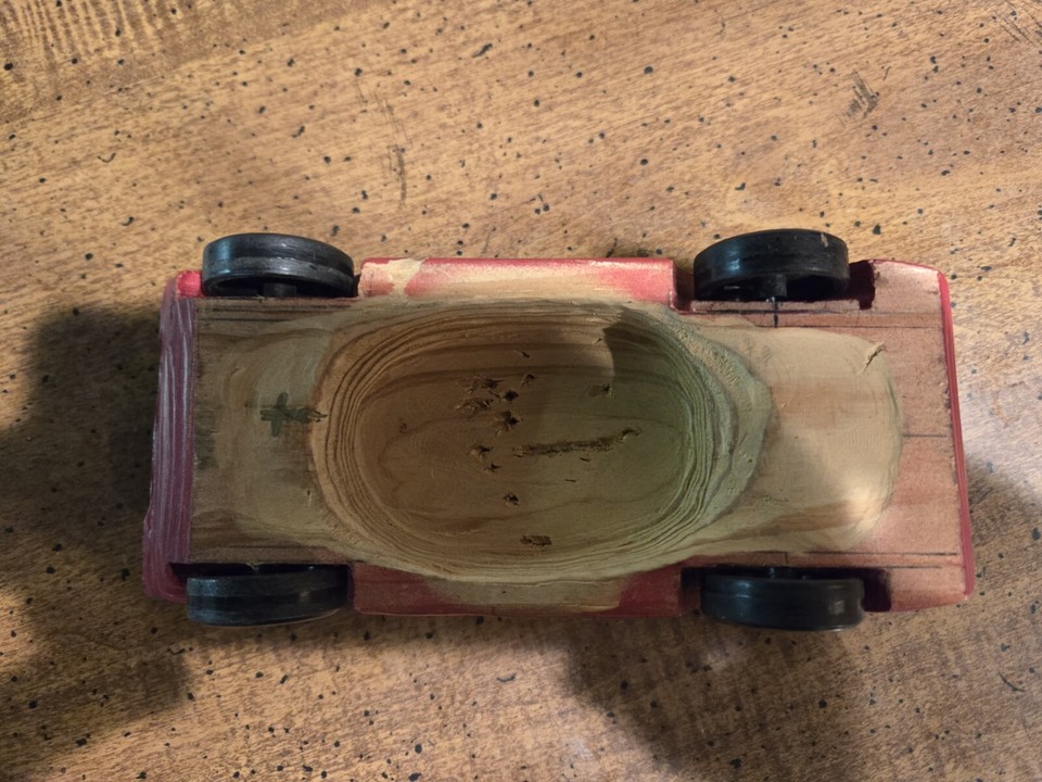 Vintage Cub Scout Pinewood Derby Car eBay