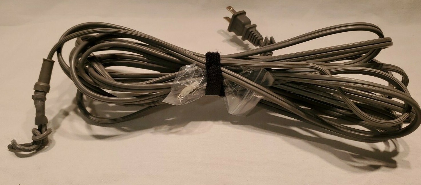 Shark Steam Mop S3101Z 11 Replacement Power Cord w/2 Screws and Bracket-image