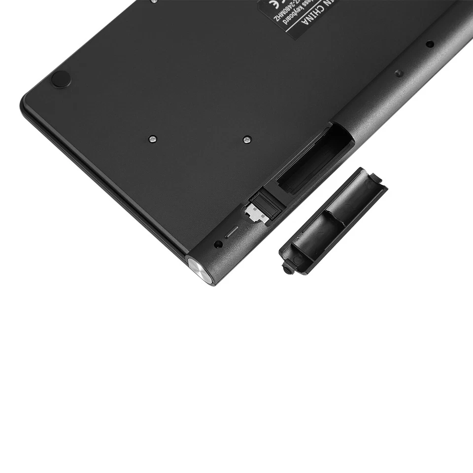 Waterproof Wireless Keyboard and Mouse Combo Ergonomic for Laptop Computer PC - Image 3 of 4