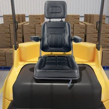 New Quality Universal Suspension Seat Tractor Dumper Forklift Mower Digger Black