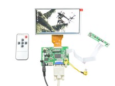 HDMI VGA AV Remote LCD Controller Board 7" 800x480 AT070TN92 50Pin LCD Screen